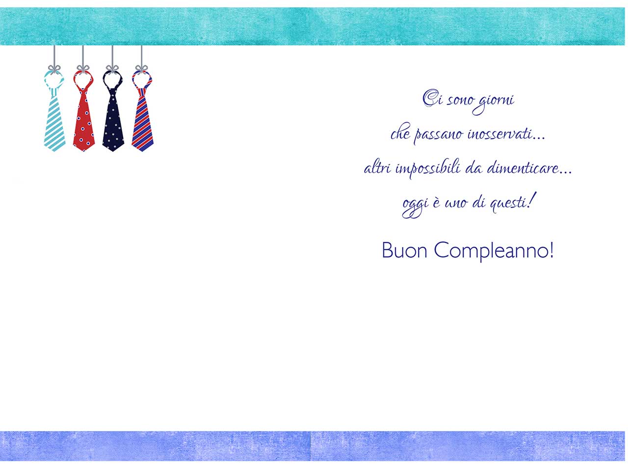 Biglietto auguri buon compleanno