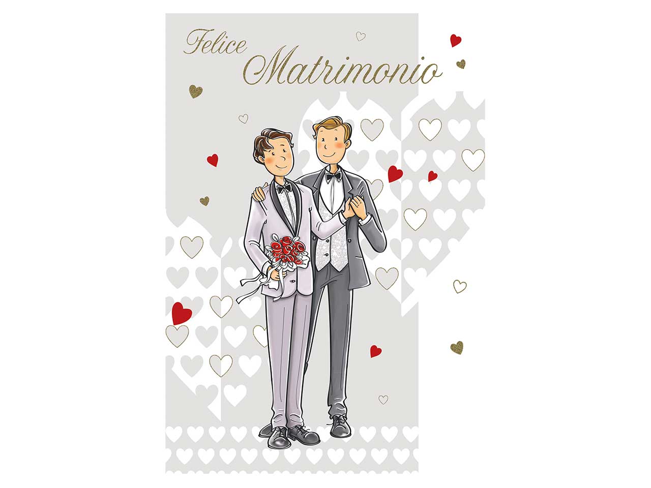 Biglietto auguri felice matrimonio