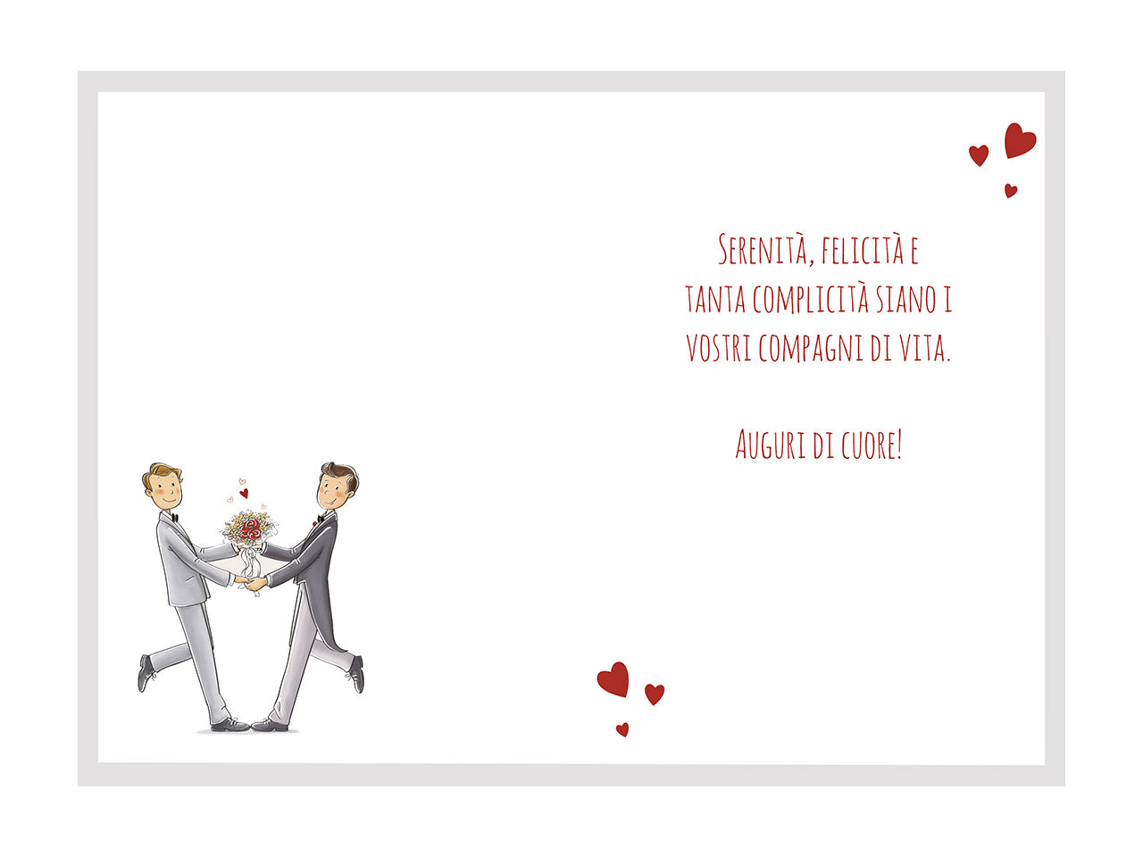 Biglietto auguri felice matrimonio