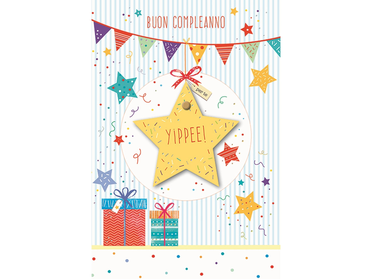 Biglietto buon compleanno speciale star