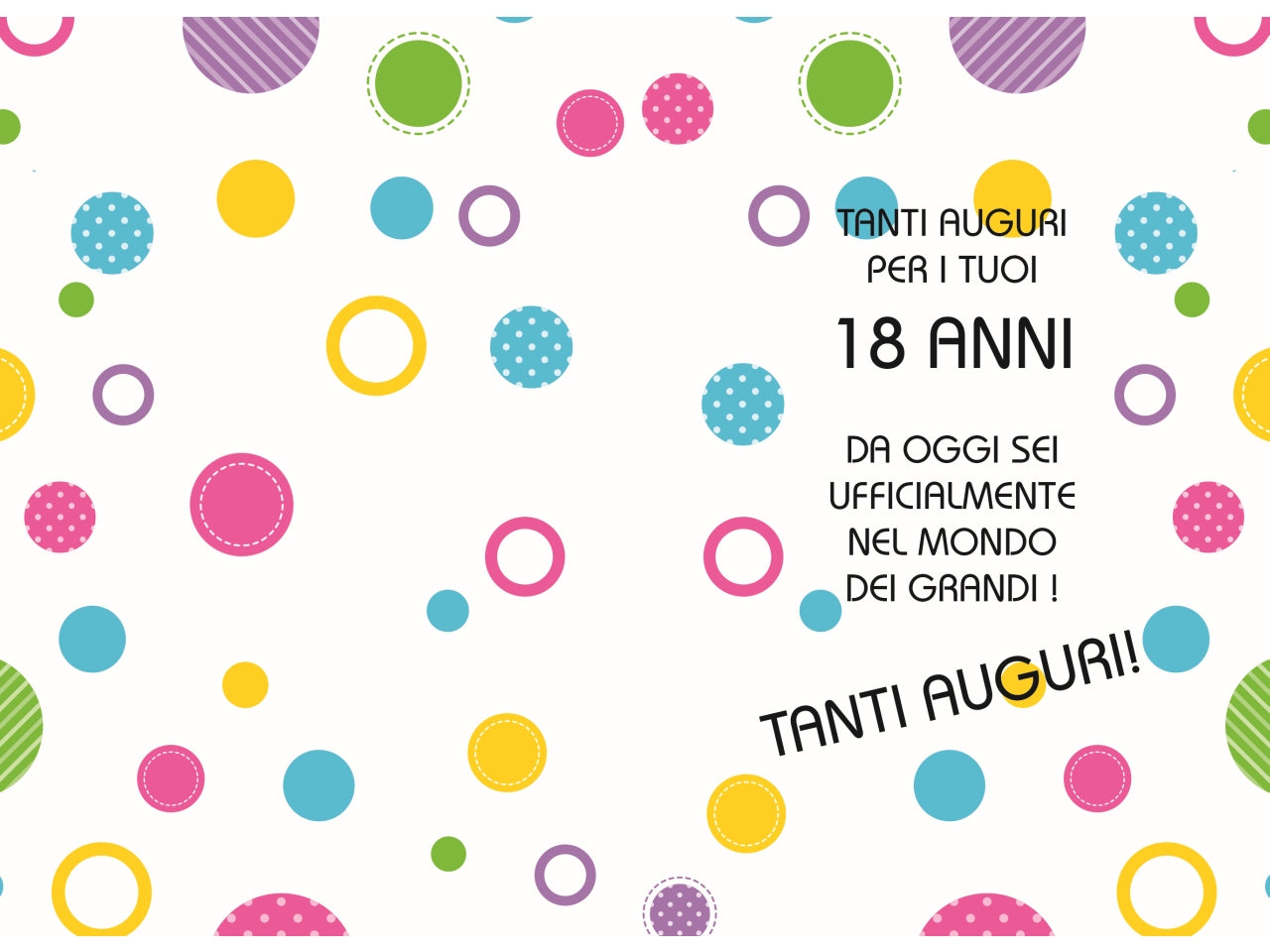 Biglietto 18 anni