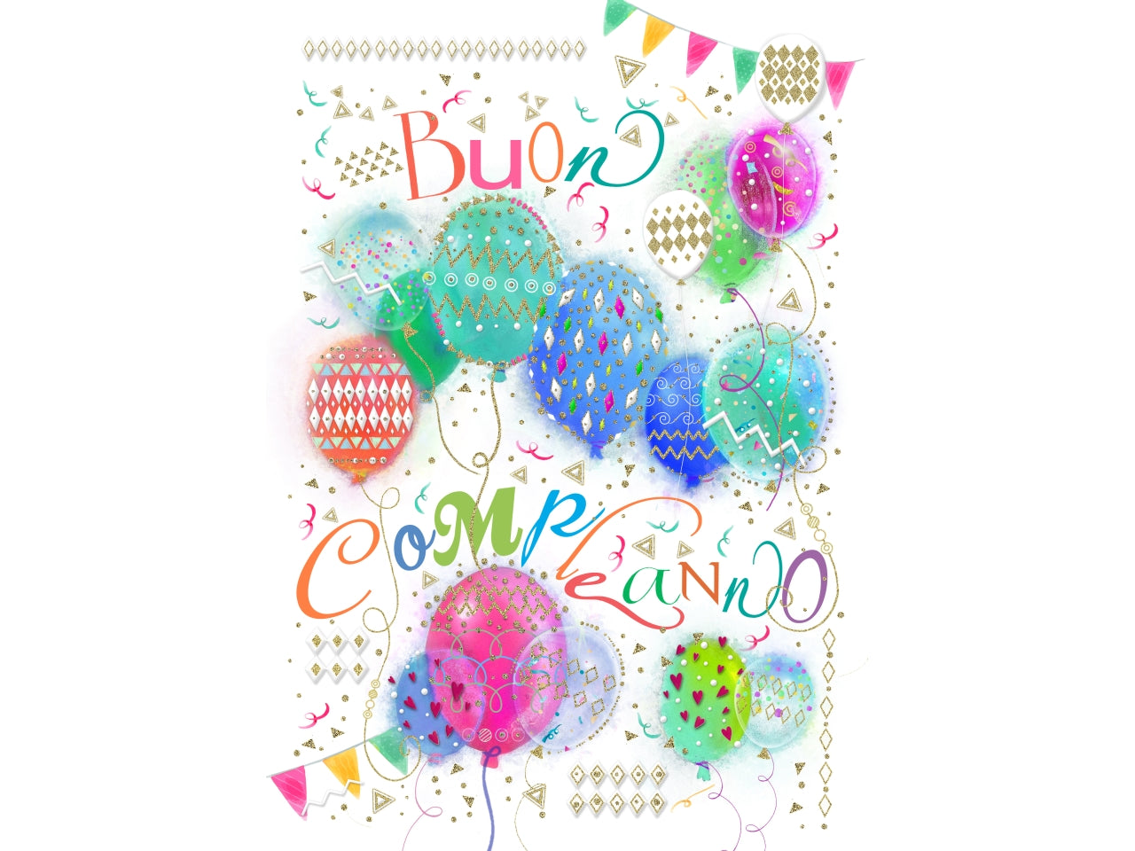 Biglietto buon compleanno