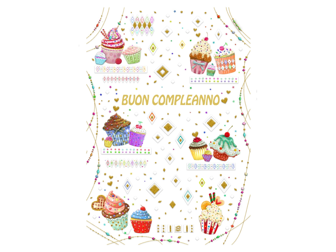 Biglietto buon compleanno
