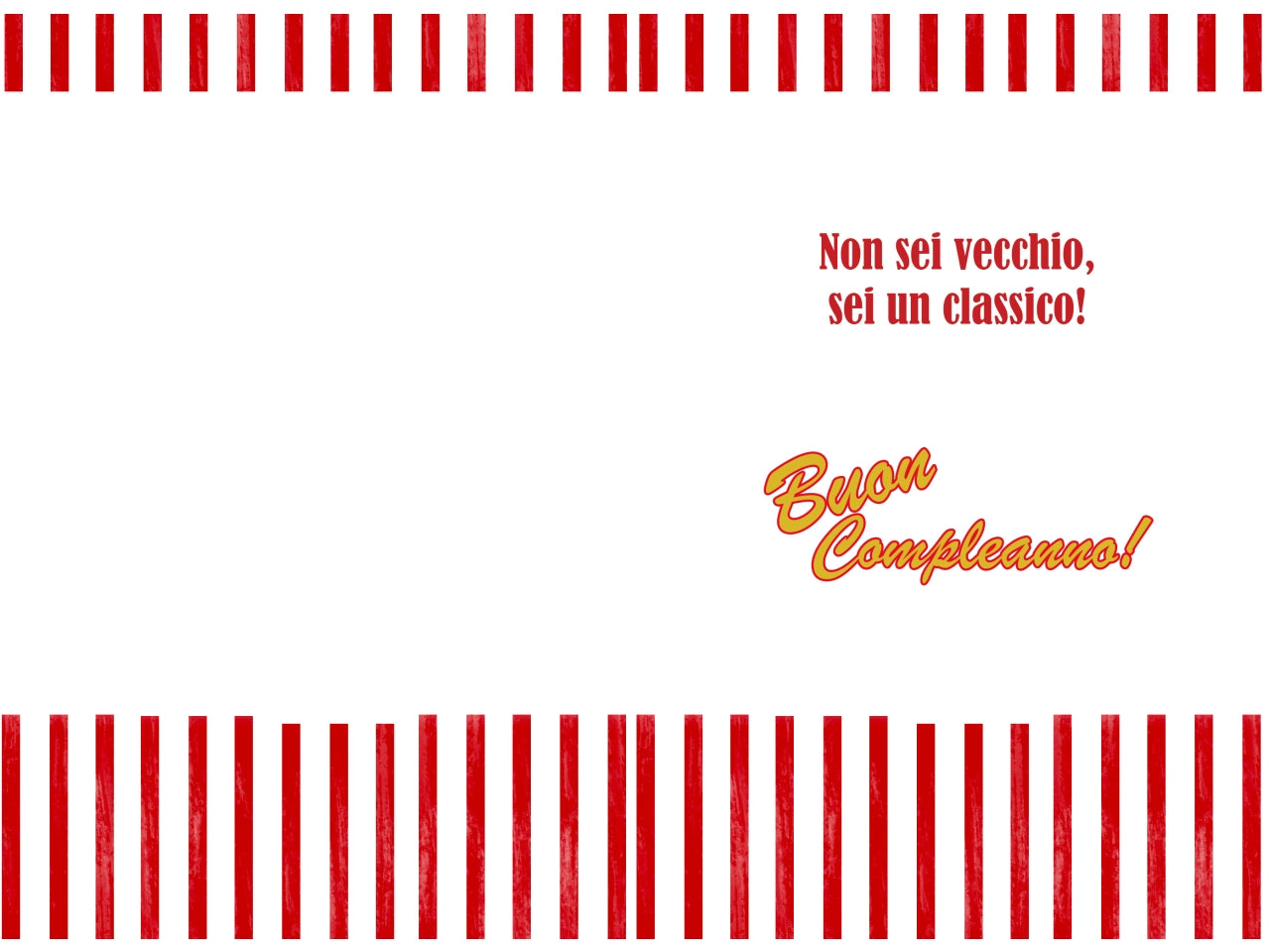 Biglietto buon compleanno uomo