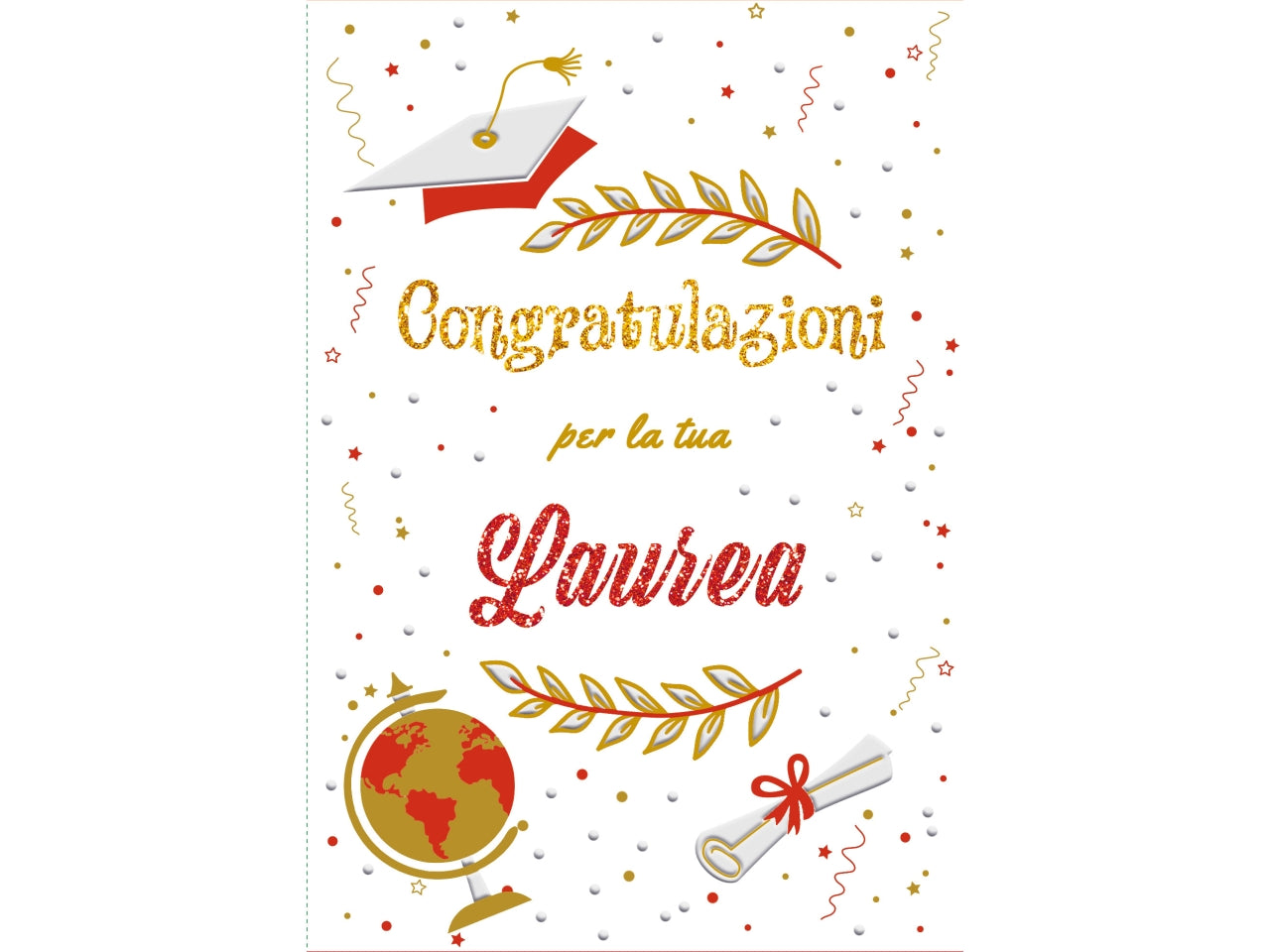 Biglietto laurea classica