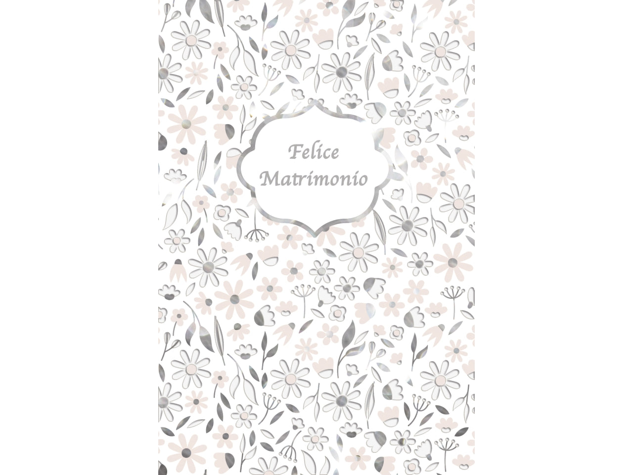Biglietto felice matrimonio