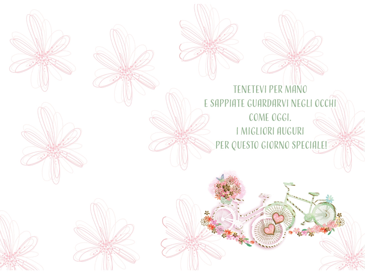 Biglietto felice matrimonio