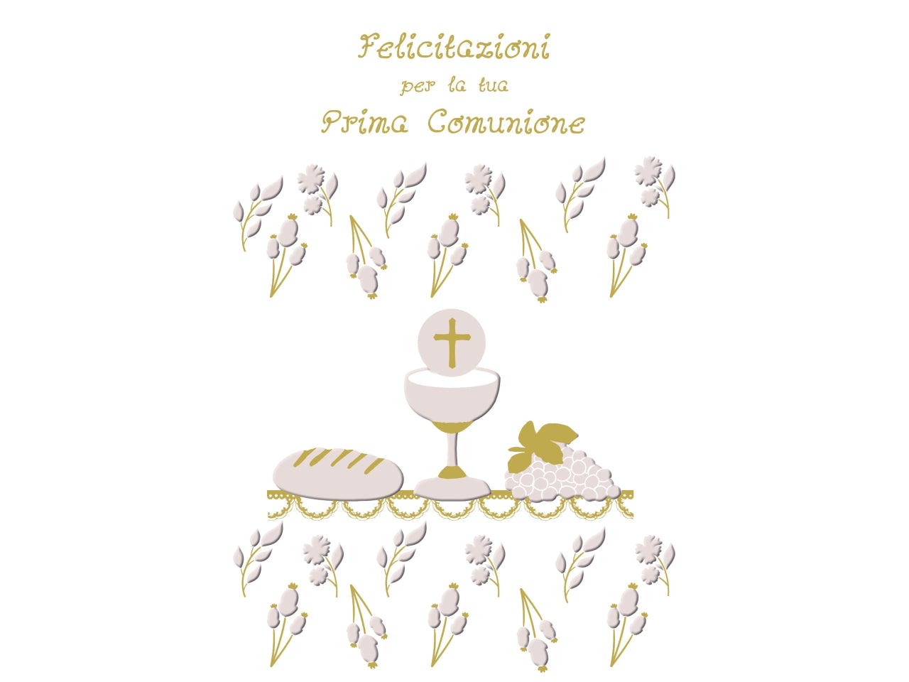 Biglietto comunione
