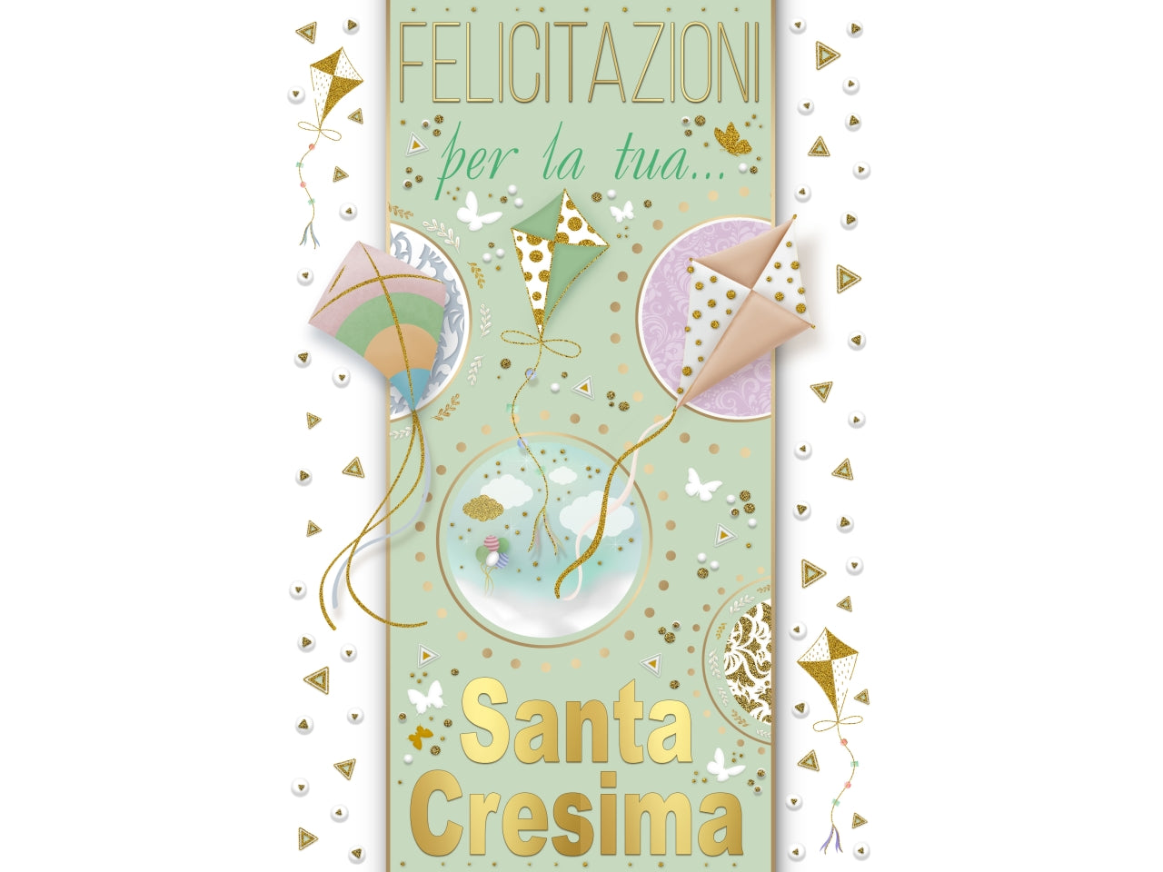 Biglietto santa cresima non religiosa