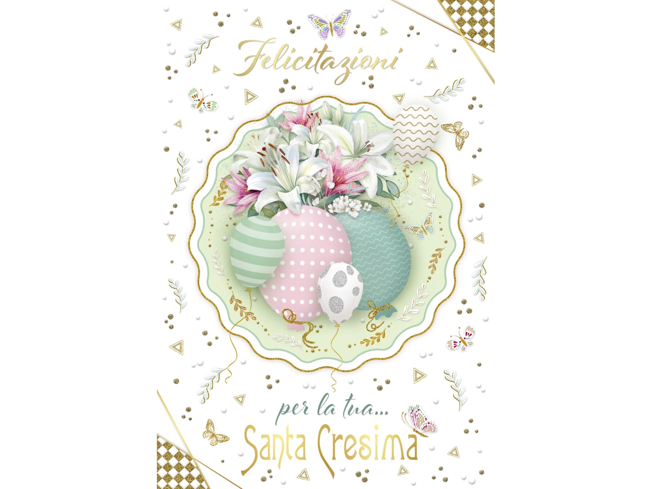 Biglietto santa cresima non religiosa