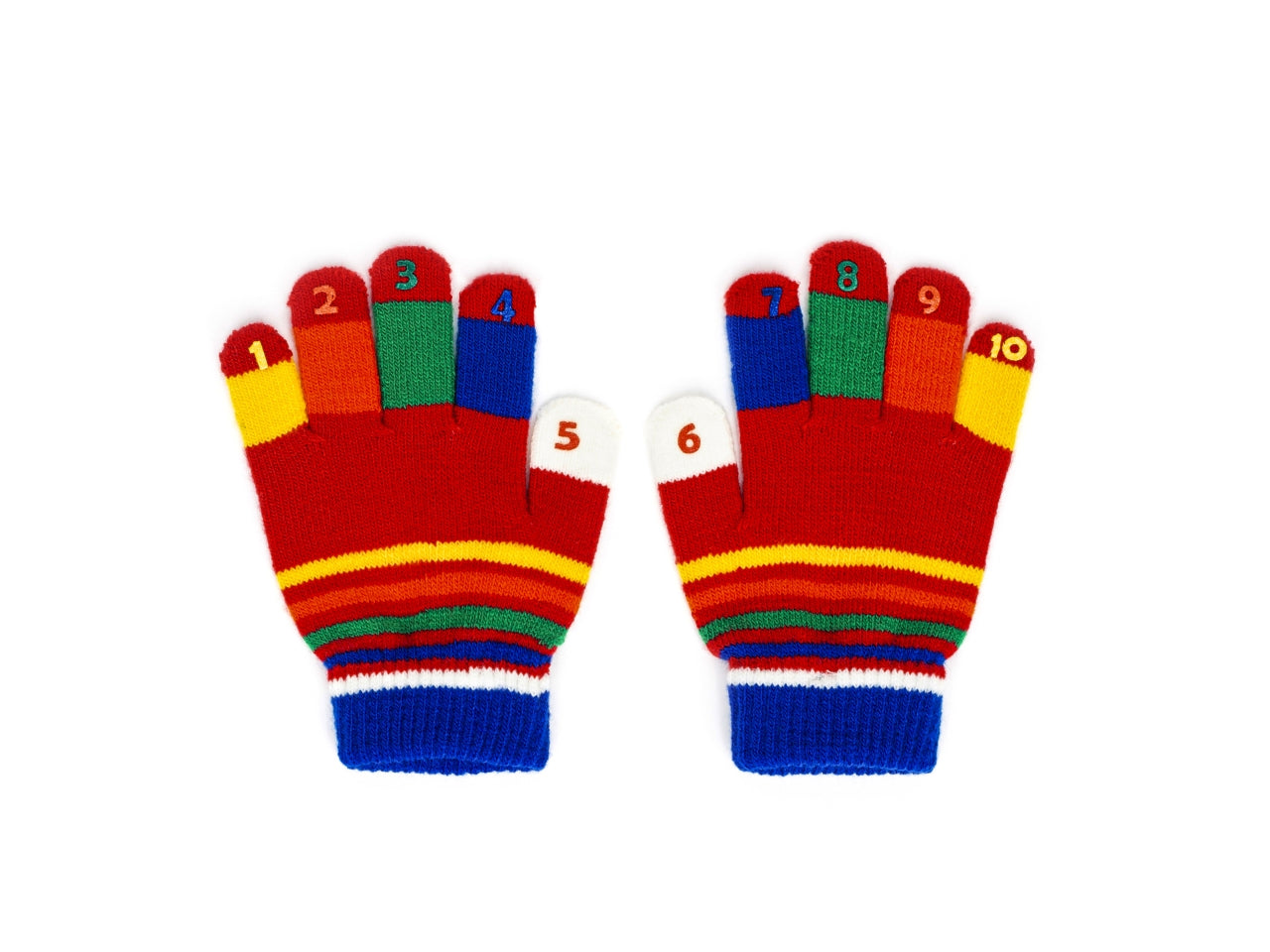 Guanto magico bambino con numeri assortiti