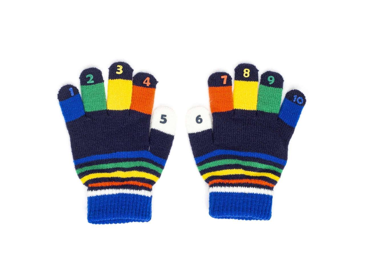 Guanto magico bambino con numeri assortiti