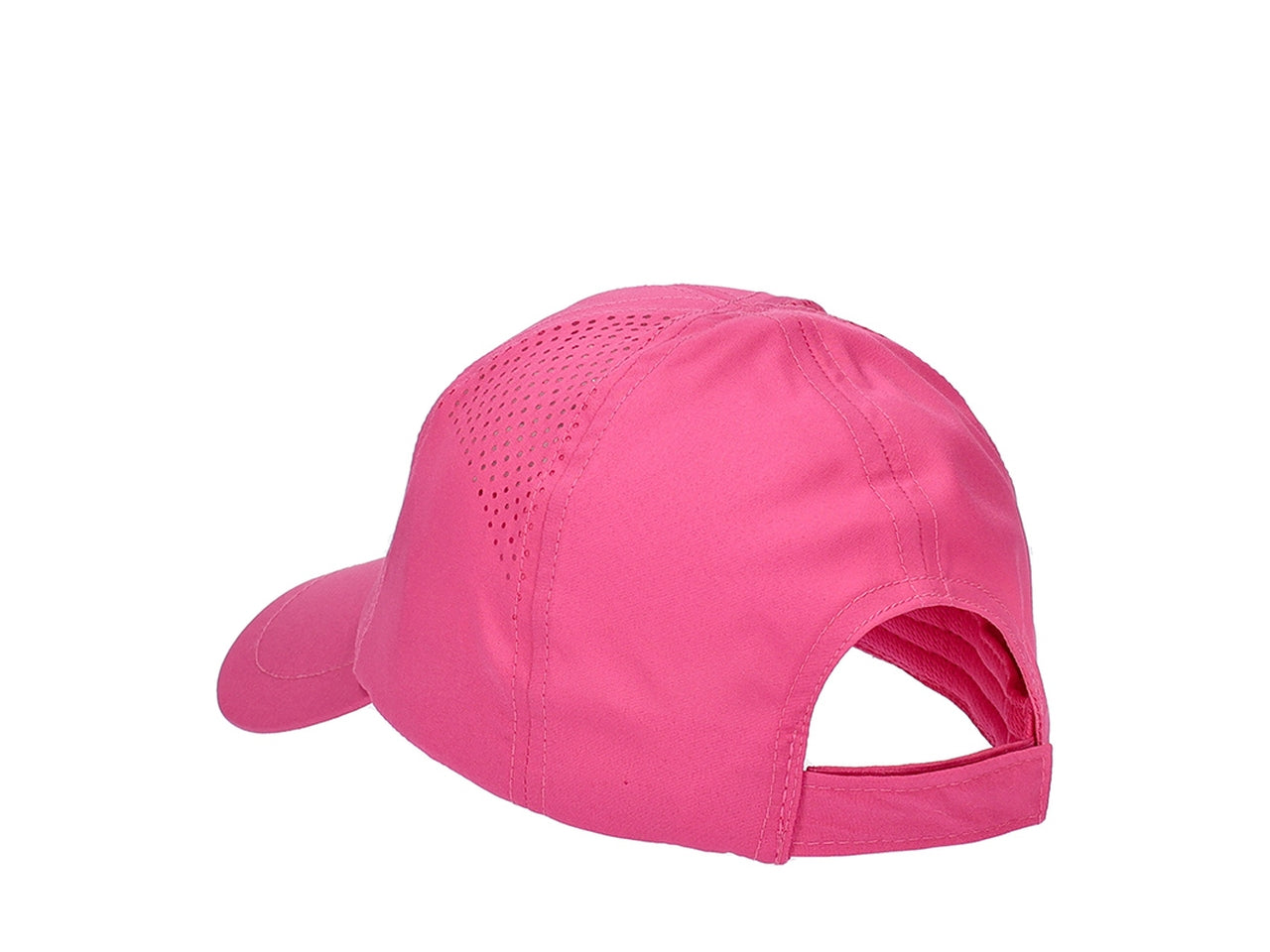 Cappello baseball 6 pannelli in microfibra con laseratura fuxia taglia unica