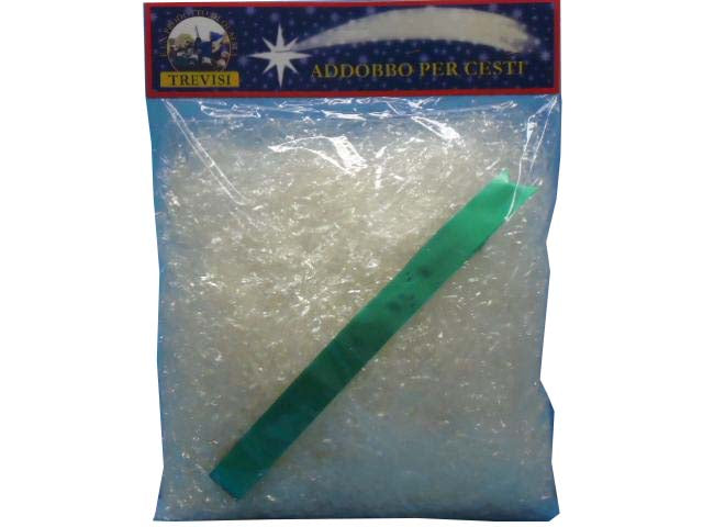 Kit paglia neutra+foglio trasp.+coccarda