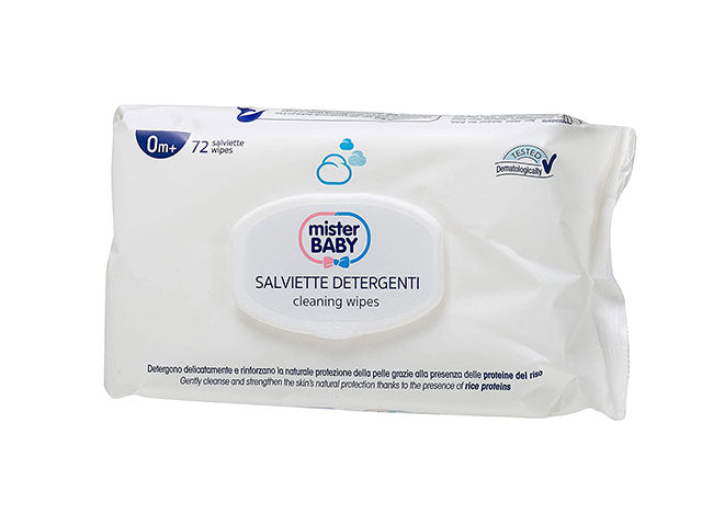 Mister baby salviettina detergente 72 pezzi