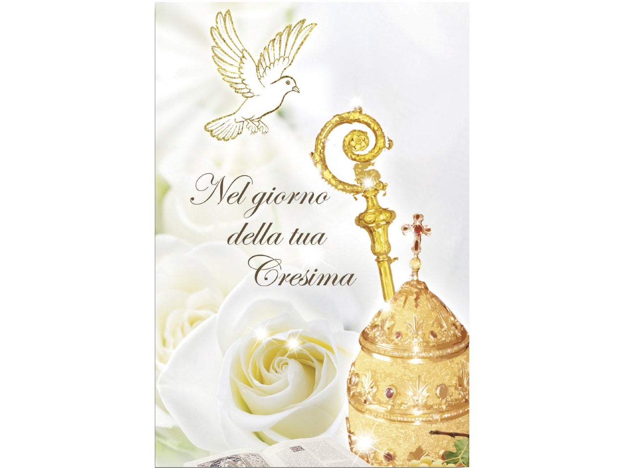 Biglietto auguri cresima porta soldi