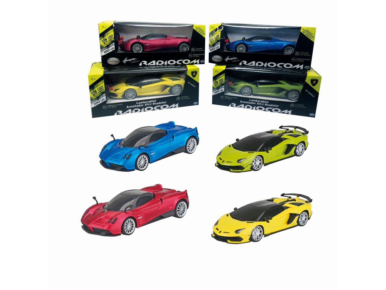 Radiocom - auto italiane scala 1:24 radiocomandata