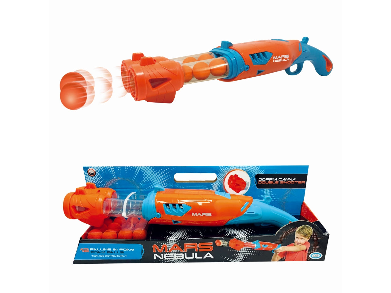 Mars - nebula double shooter