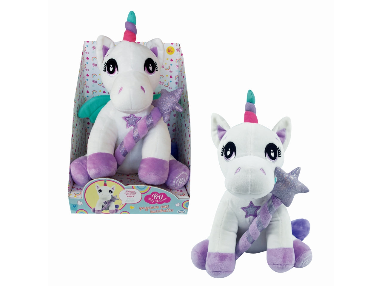 My vip - pegasus misura 30cm con bacchetta
