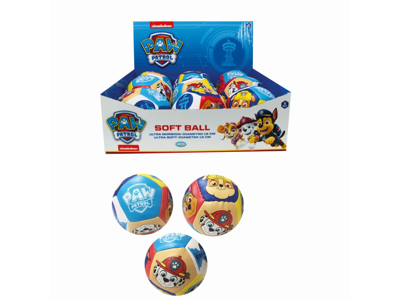 Paw patrol - baby ball ultra soft