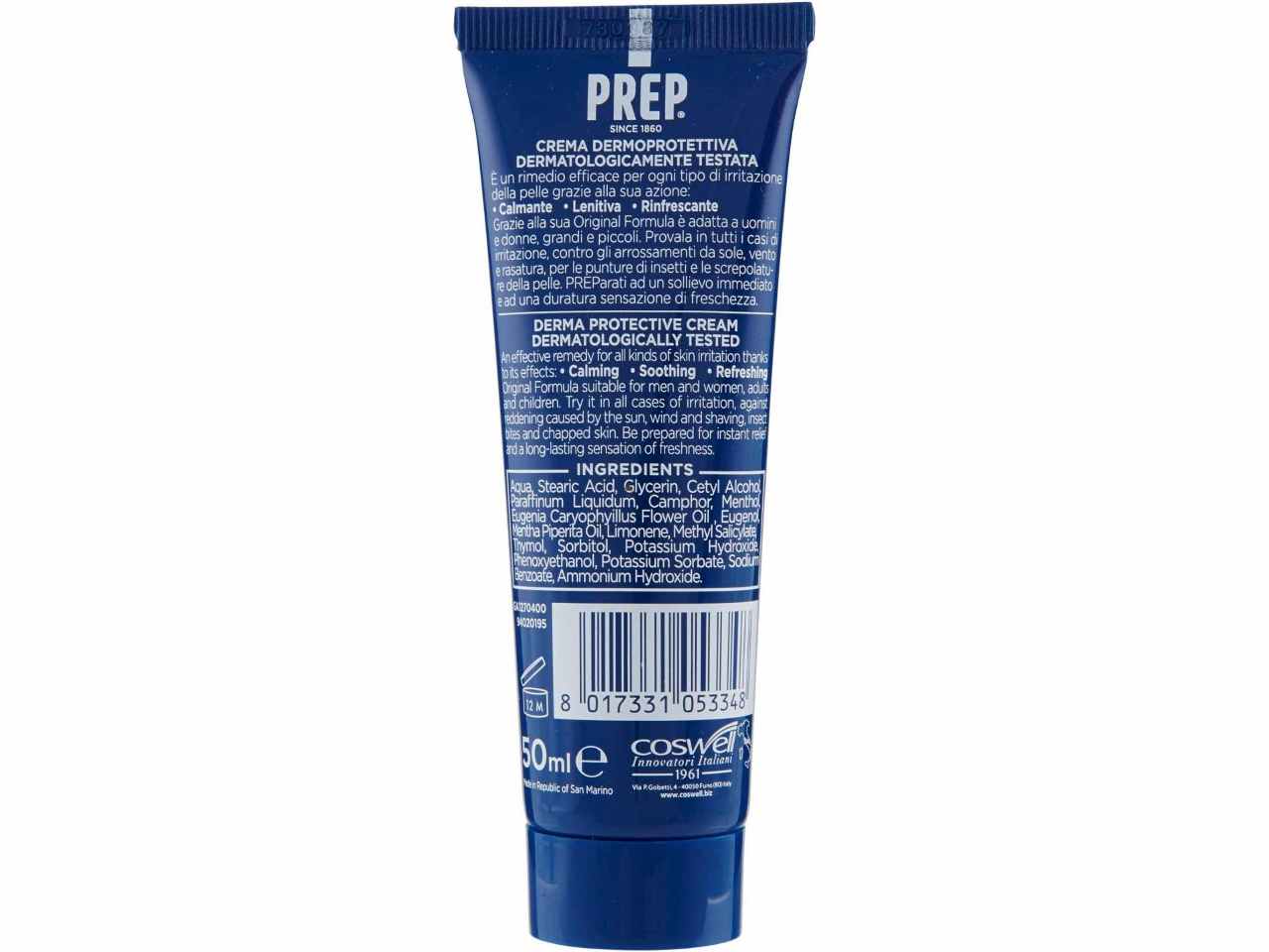 Prep dermoprotettiva 50ml $