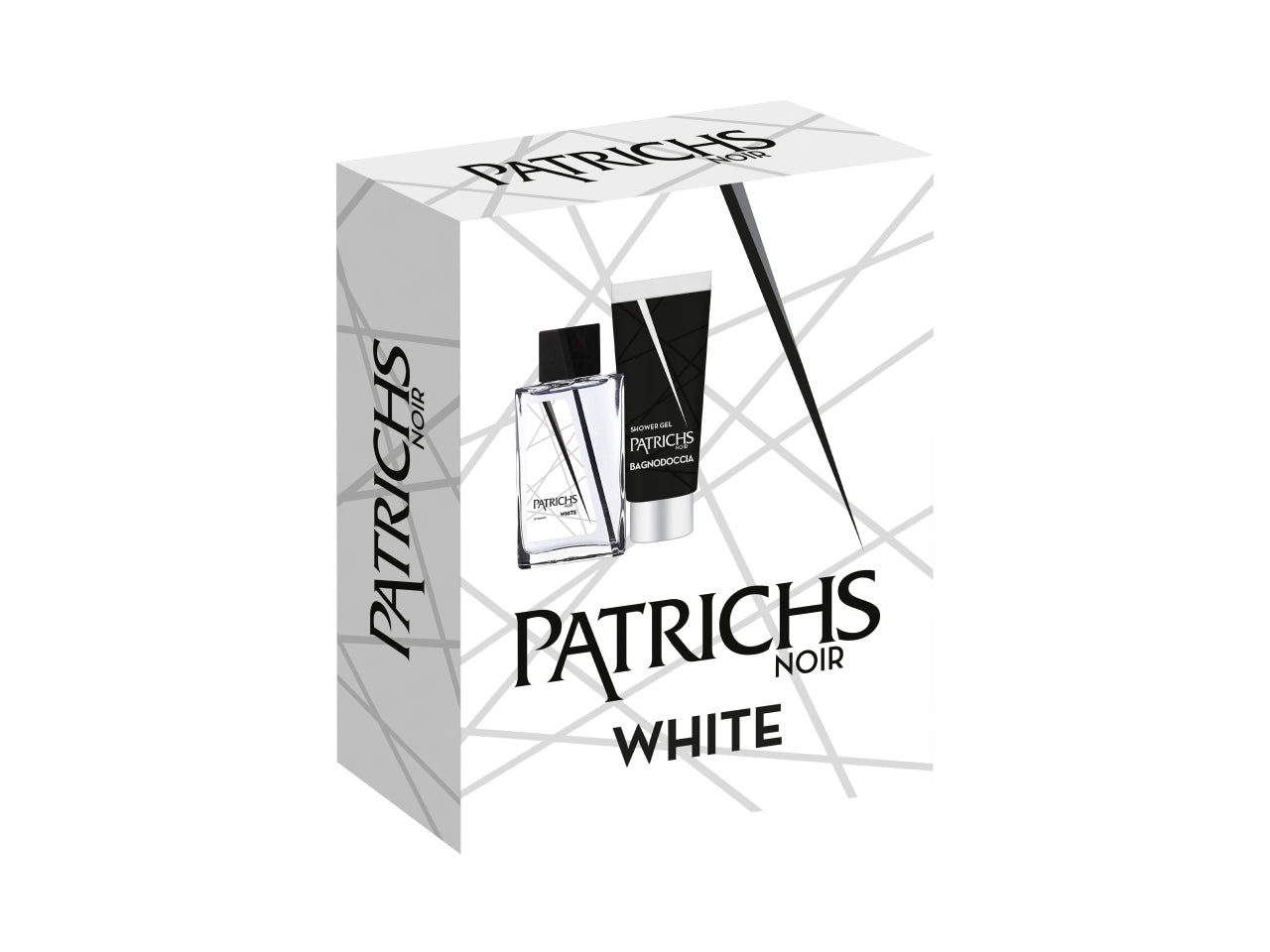 Set regalo patrichs white eau de toilette 100ml + shower gel 200ml
