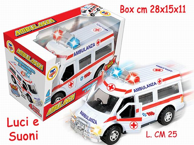 Teo's ambulanza c/porte apribili 61246