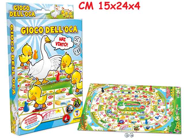 Gioco tavel gioco dell'oca 62365