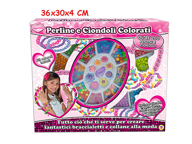 Perline e ciondoli colorati 64153