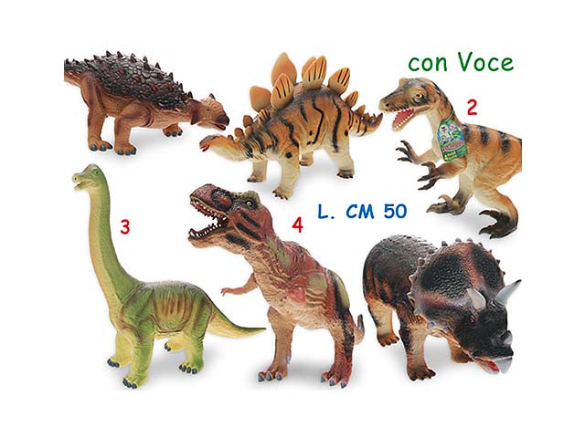 Geo nature dinosauri soffici 65088