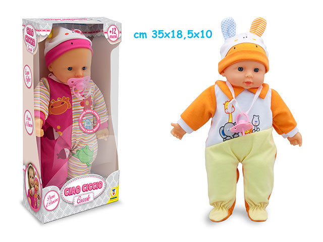 Ciao ciccio bambolotto quiiiek 35cm  65166