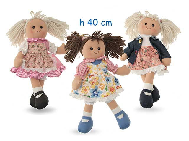 Camilla bambola pezza 40cm 65620