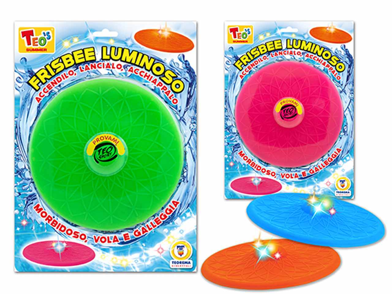 Frisbee sport teo's con luci