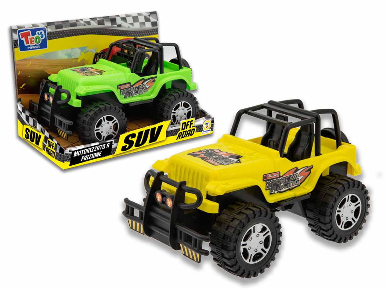 Teo's suv a frizione 2 colori  66841