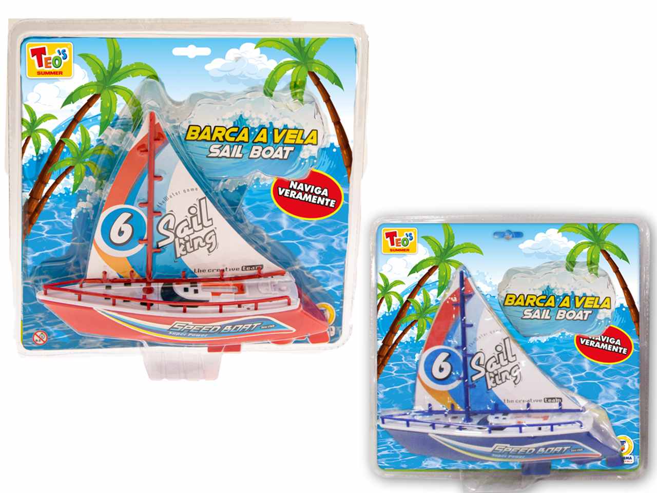 Teo's barca vela a batteria 66870