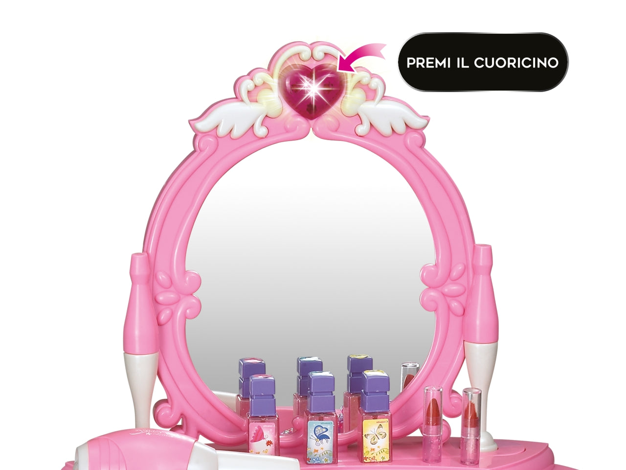 Miss carina specchiera luminosa con trucchi