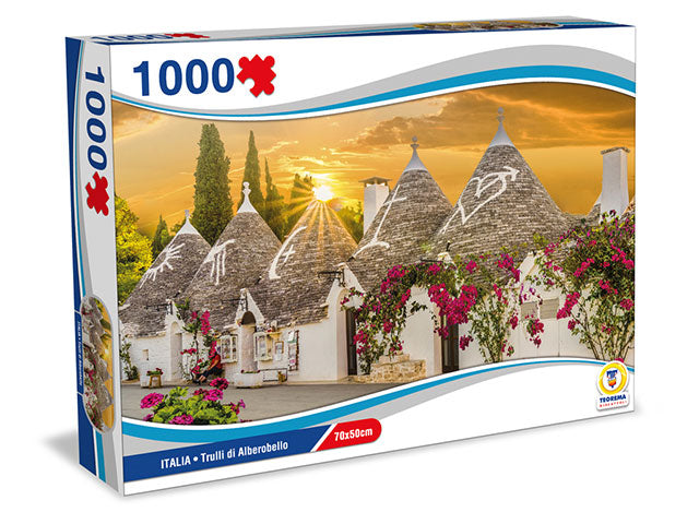 Puzzle italia trulli di alberobello 70x50cm 67022