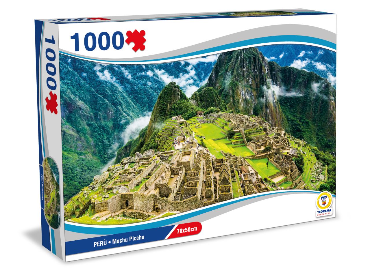 Puzzle 1000 pezzi peru' -  machu picchu 70x50cm