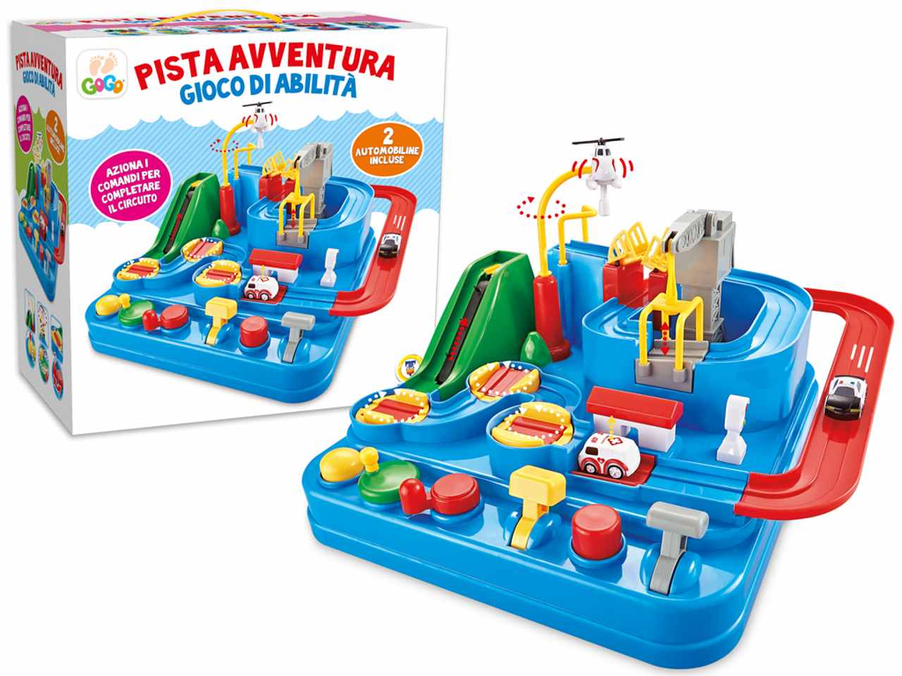 Gogo pista avventura 6x36x25cm 67238