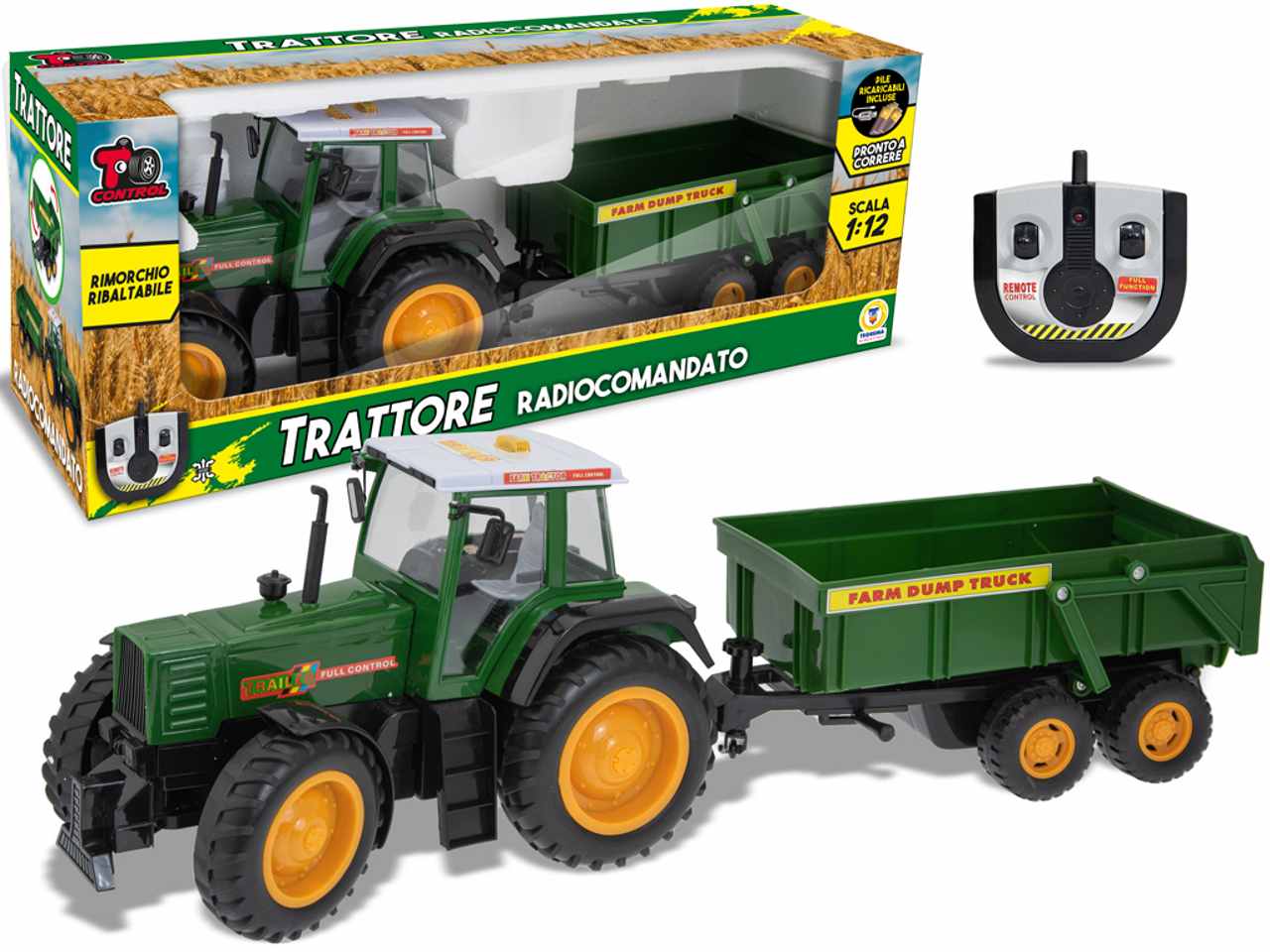 T control trattore r/c 1:16 c/rim.67939