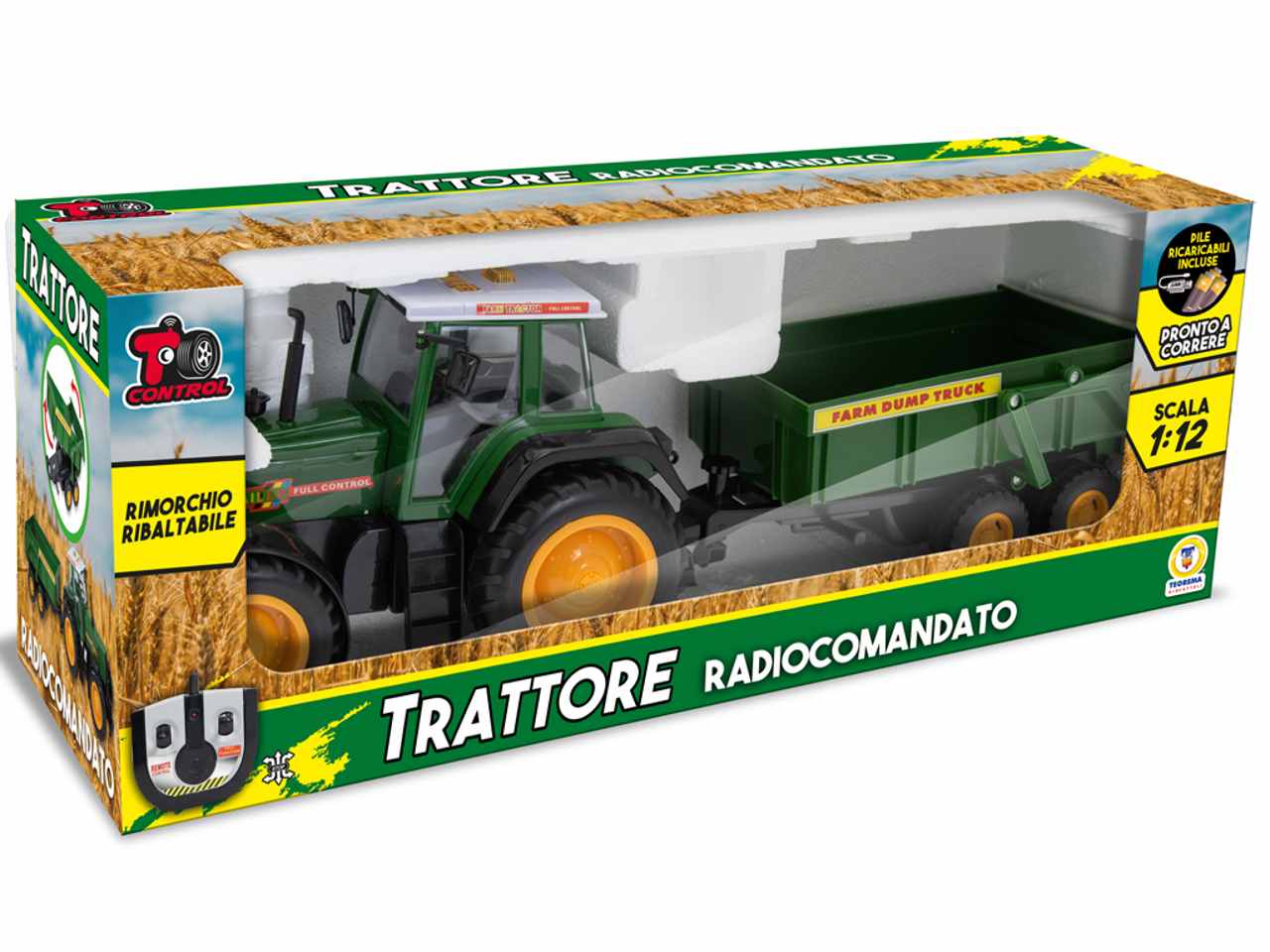 T control trattore r/c 1:16 c/rim.67939