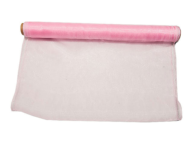 Rotolo organza 48cmx10yds rosa  aa01455