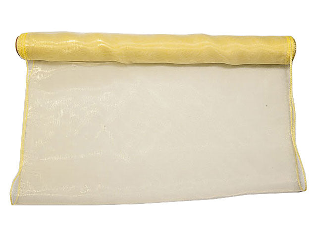 Rotolo organza 48cmx10yds giallo  aa01455