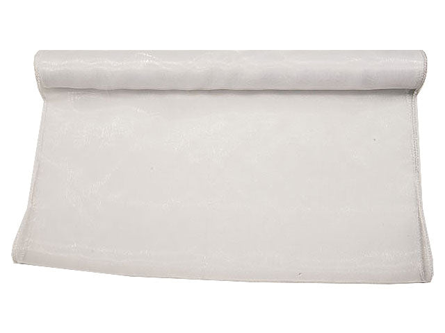 Rotolo organza 48cmx10yds bianco aa01455