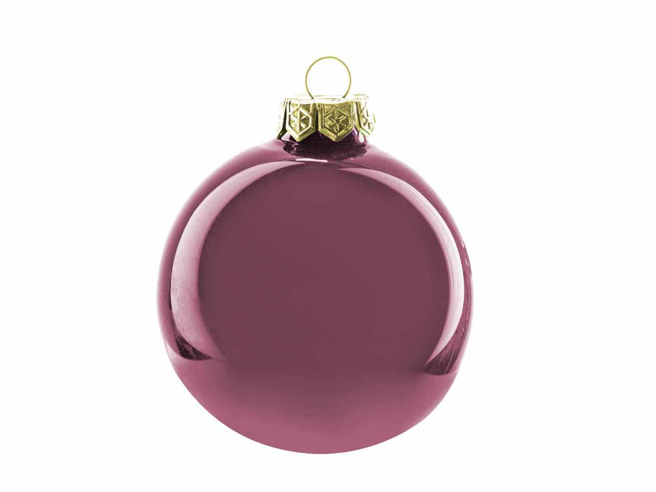 Sfera vetro mm.150 mauve $