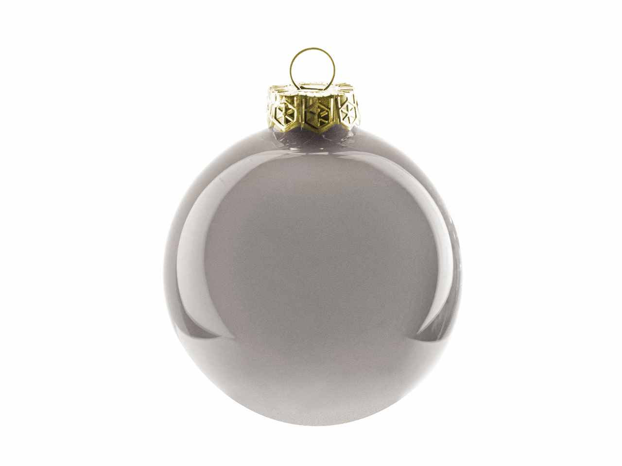 Sfera vetro mm.150 platino