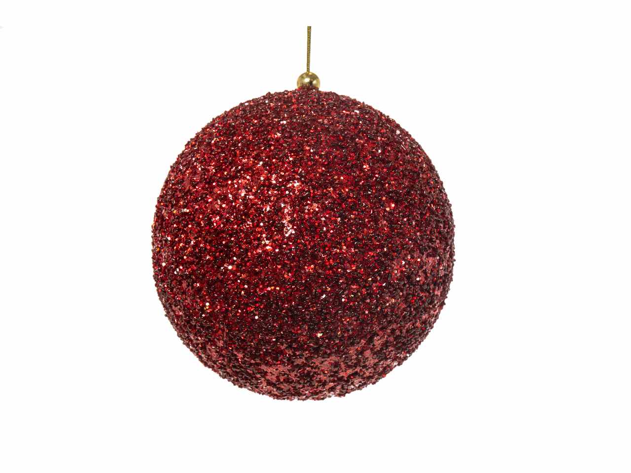 Palle in plastica rosse d.10cm 4 pezzi
