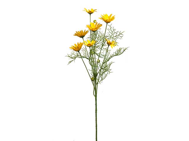 Tralcio margherite 67cm giallo a20656