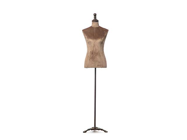 Manichino 38x34x160cm champagne n22896