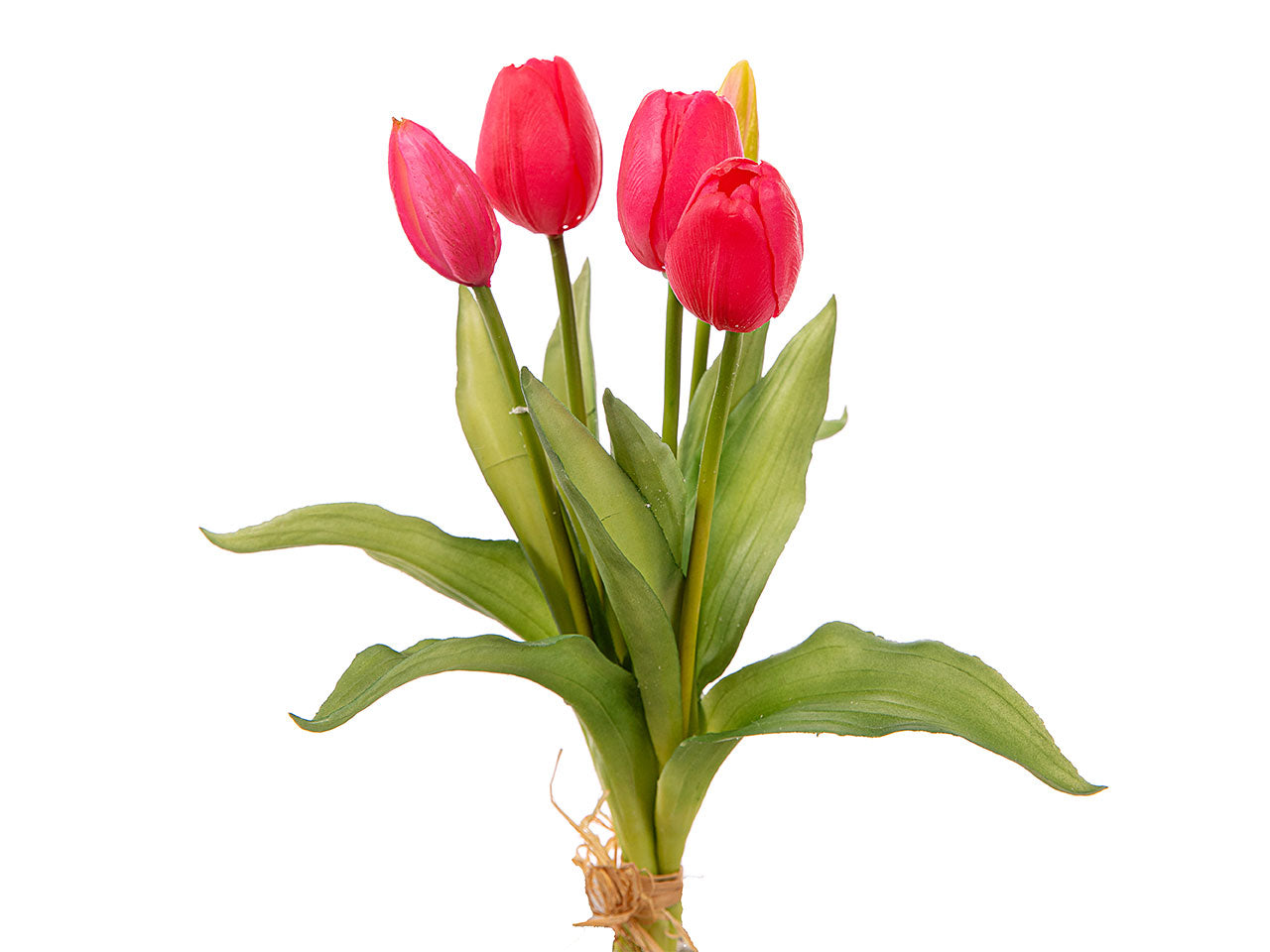 Mazzetto di tulipani natural touch colore beauty h.35cm